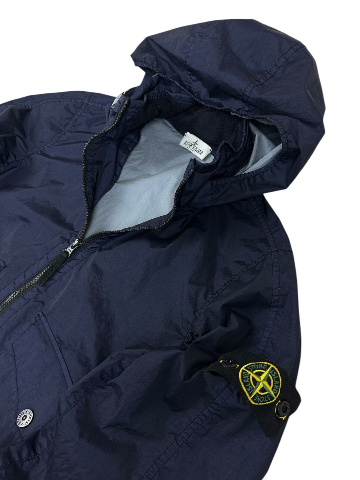 Veste Stone Island marine taille 14 ans - Vue de dos
