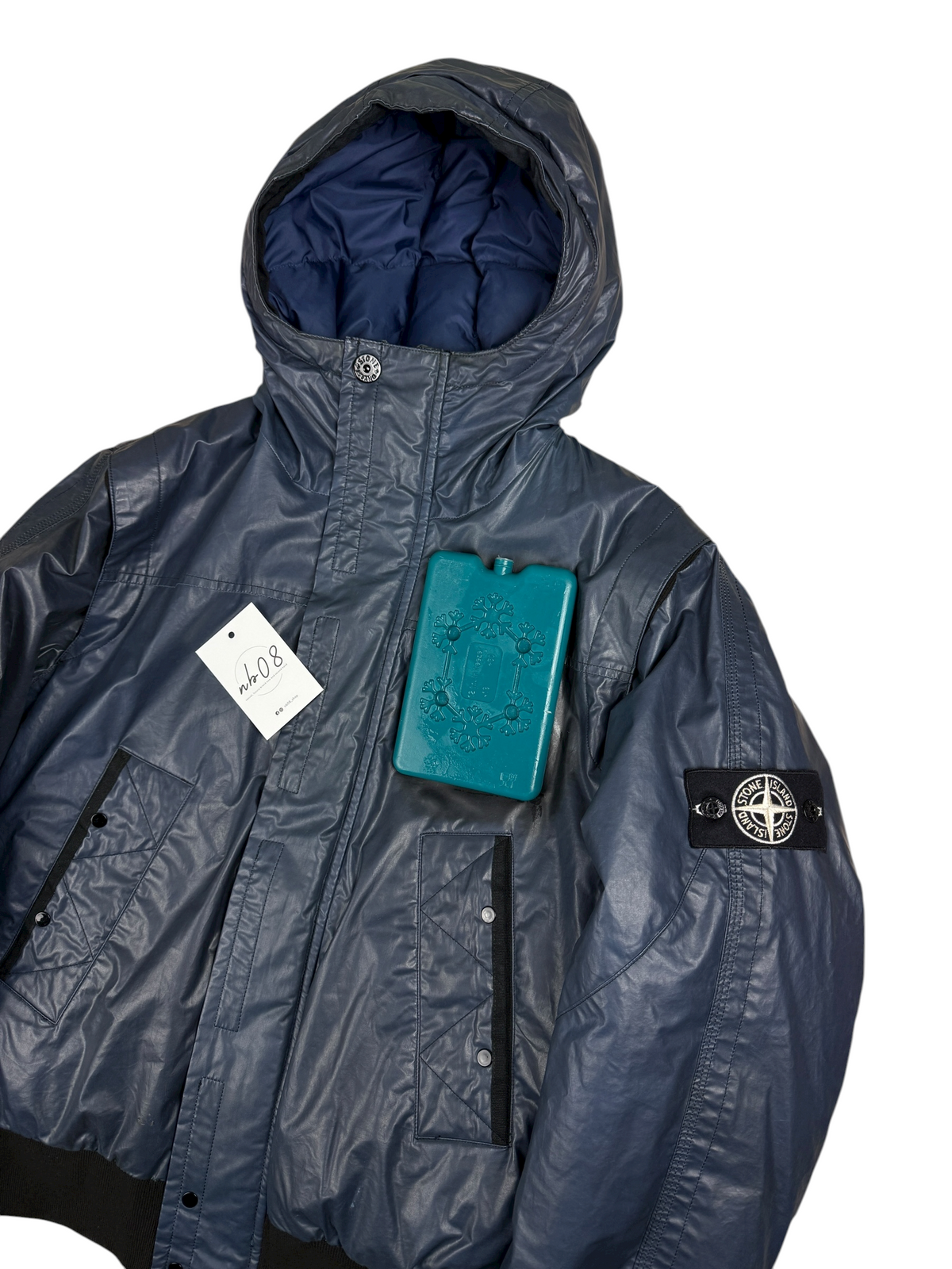 Veste Stone Island marine taille M - Détail