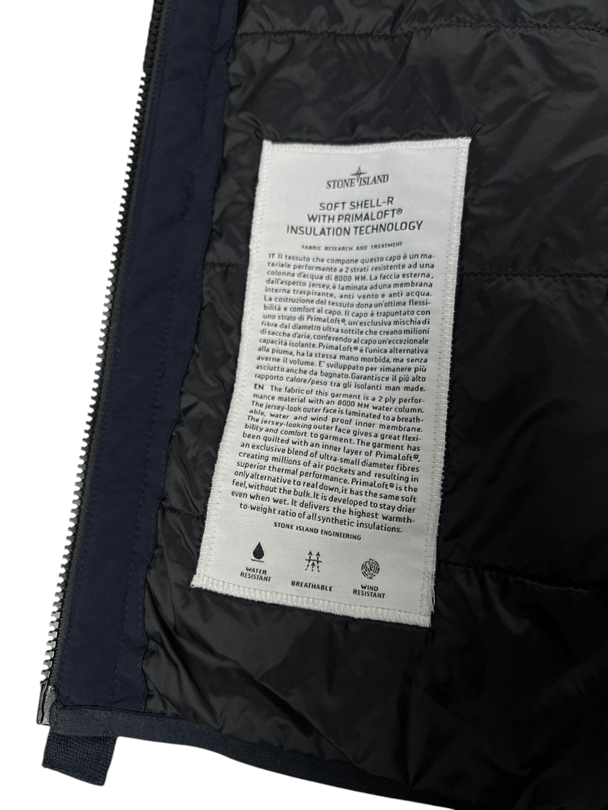 VESTE STONE ISLAND SOFT SHELL - R - NB08 SHOP