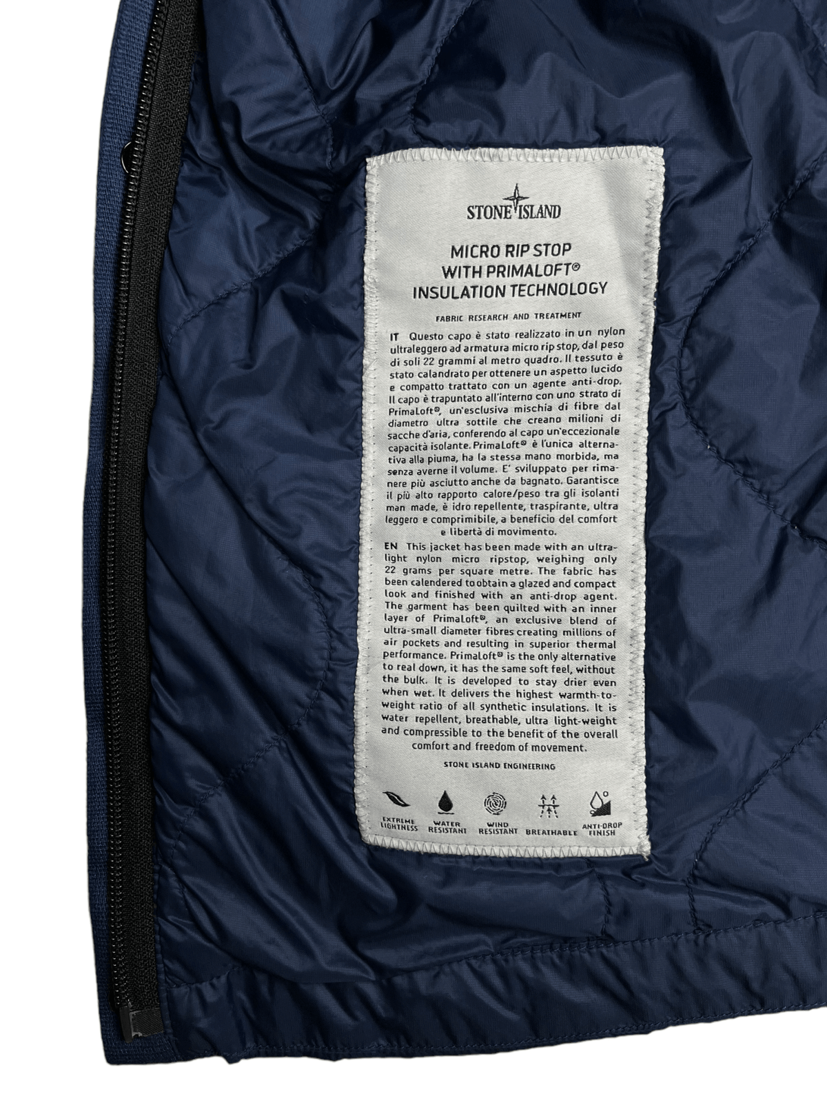 VESTE STONE ISLAND MICRO RIP STOP - NB08 SHOP