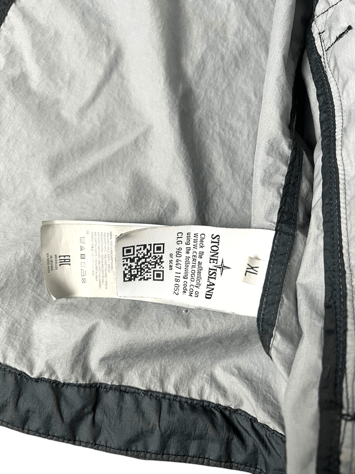 VESTE STONE ISLAND MEMBRANA 3L TC - NB08 SHOP