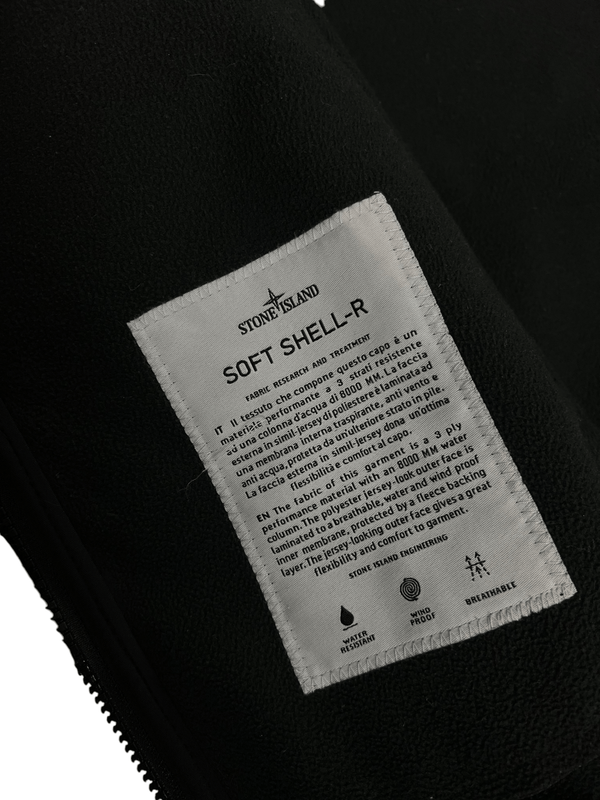 VESTE STONE ISLAND SOFT SHELL - R - NB08 SHOP