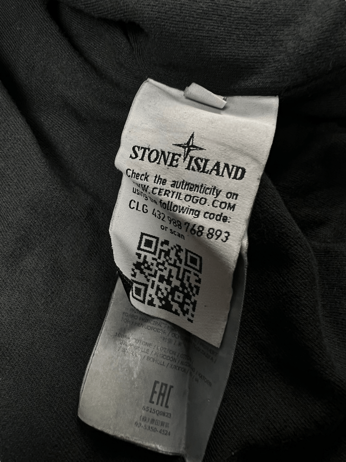 VESTE STONE ISLAND GARMENT DYED - NB08 SHOP