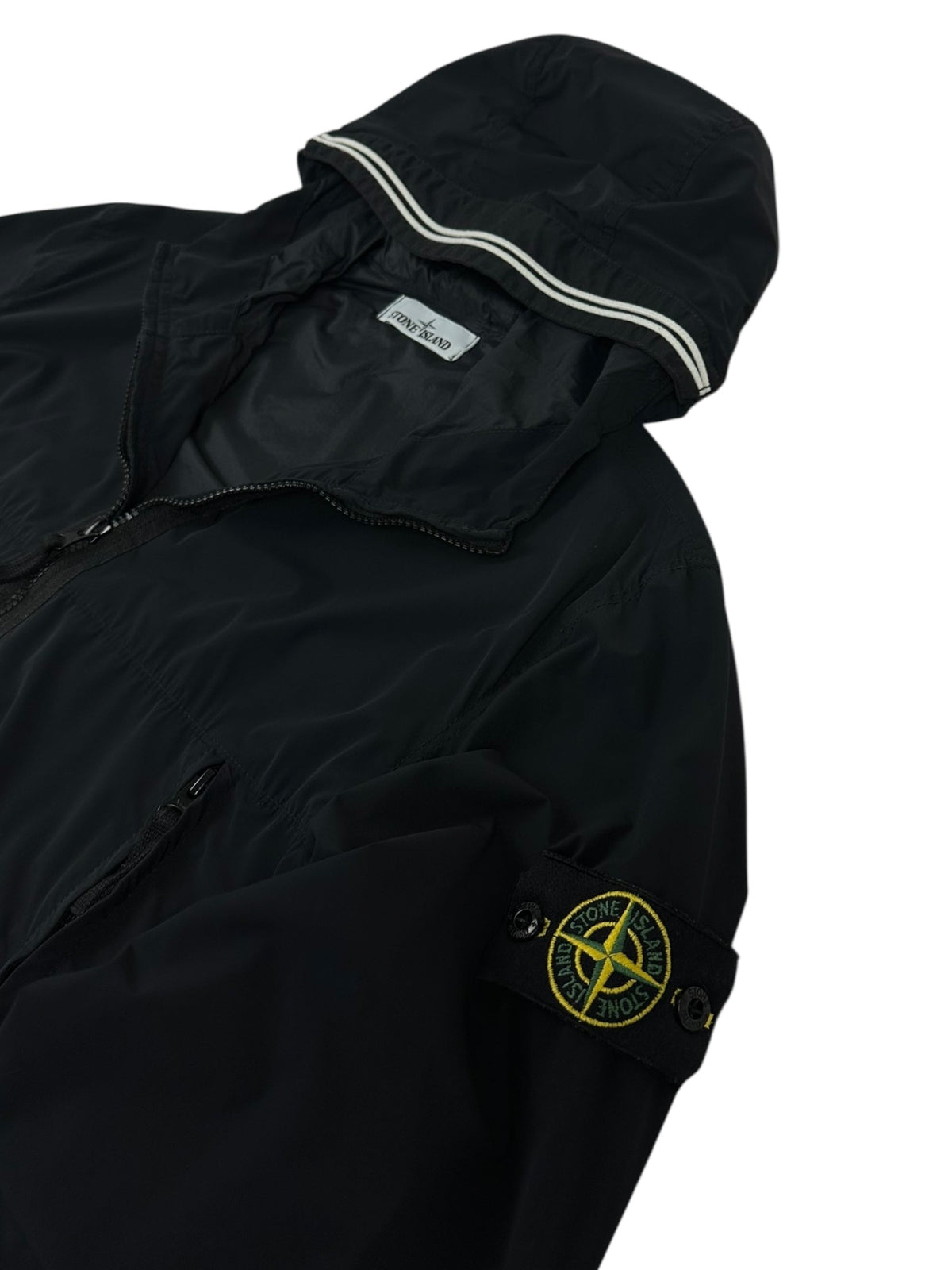 Veste Stone Island noir taille L - Vue de dos