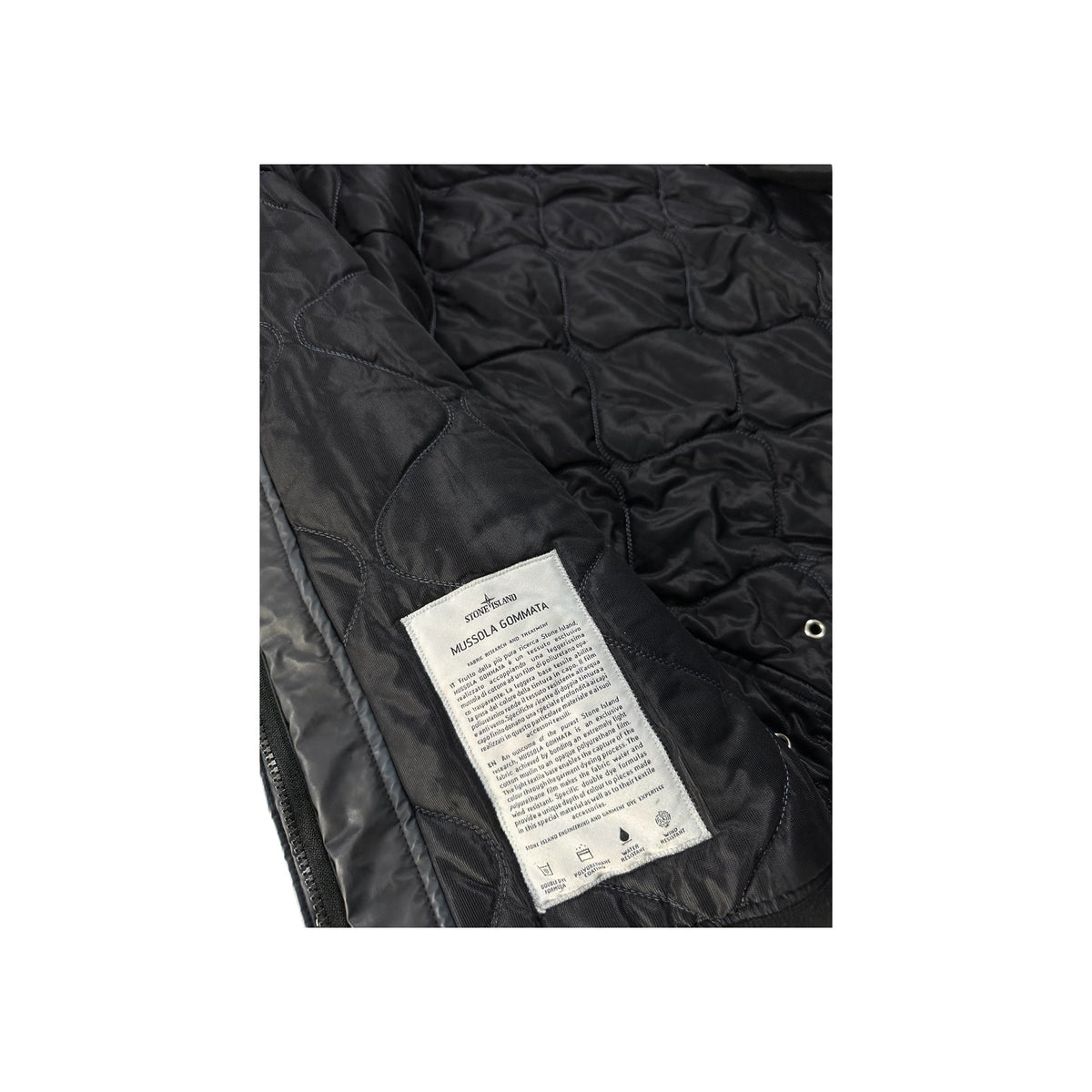 VESTE STONE ISLAND MUSSOLA GOMMATA - NB08