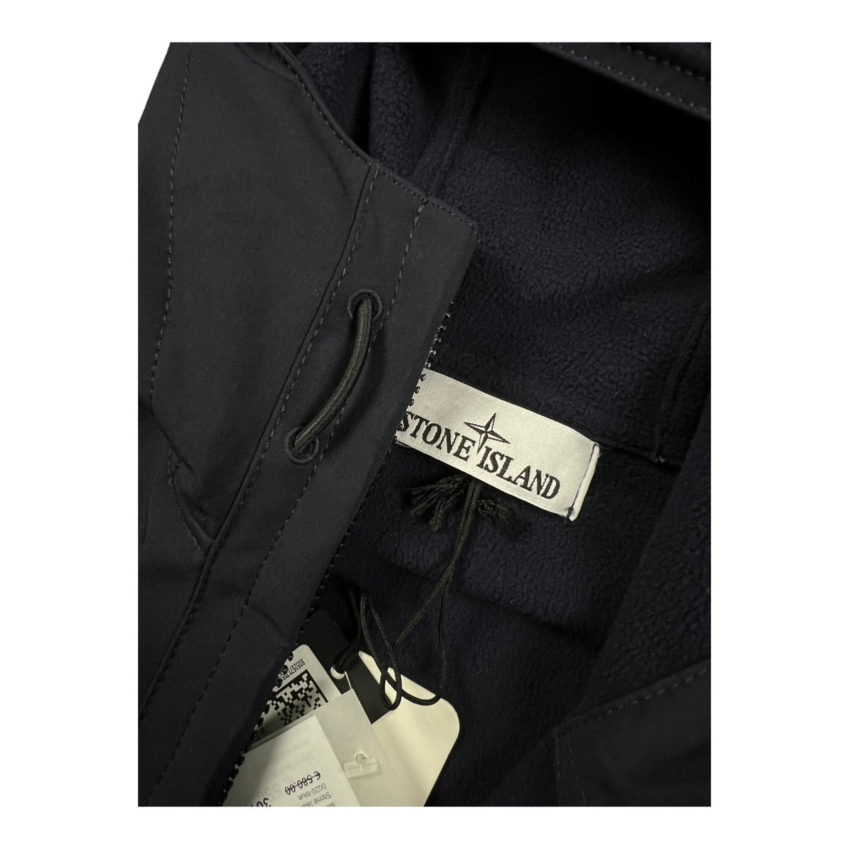VESTE À CAPUCHE STONE ISLAND SOFT SHELL-R E.DYE TECHNOLOGY IN RECYCLED POLYESTER - NB08