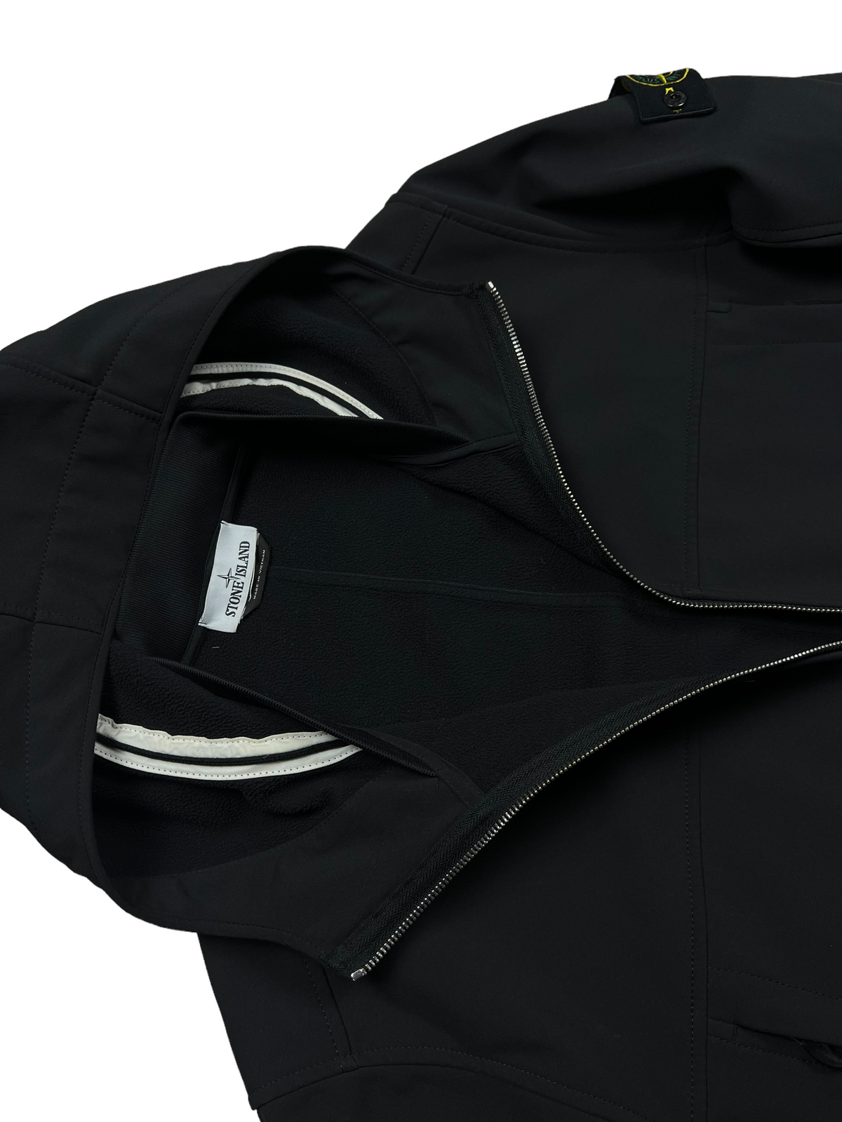 Veste Stone Island noir taille XXXL - Vue de dos