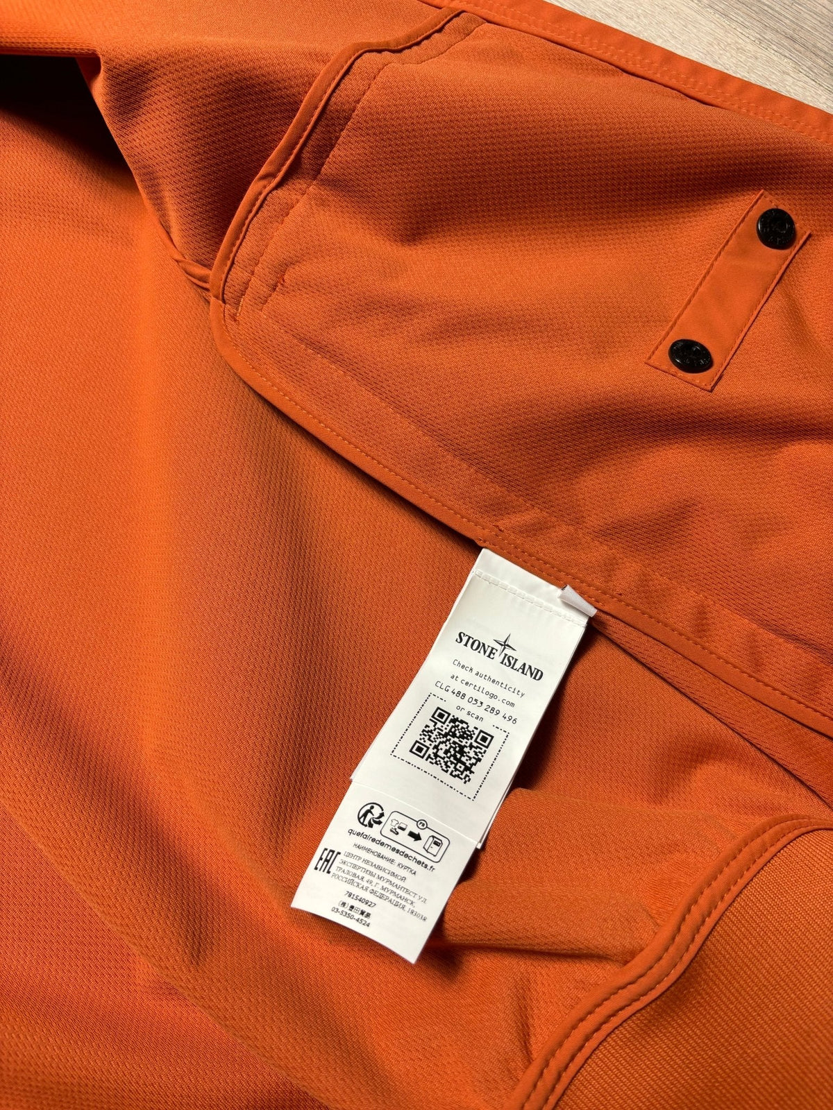 VESTE STONE ISLAND LIGHT SOFT SHELL - R E.DYE TECHNOLOGY IN RECYCLED POLYESTER - NB08 SHOP