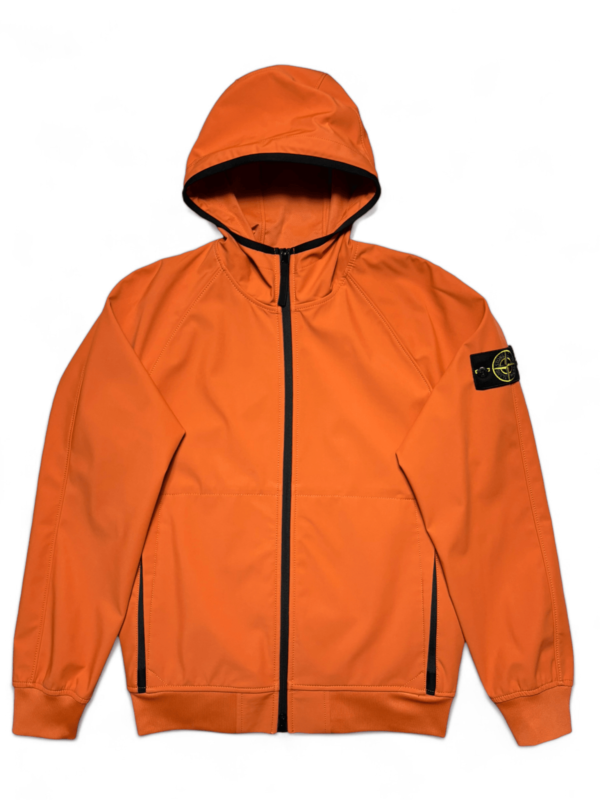 VESTE STONE ISLAND LIGHT SOFT SHELL - R E.DYE TECHNOLOGY IN RECYCLED POLYESTER - NB08 SHOP