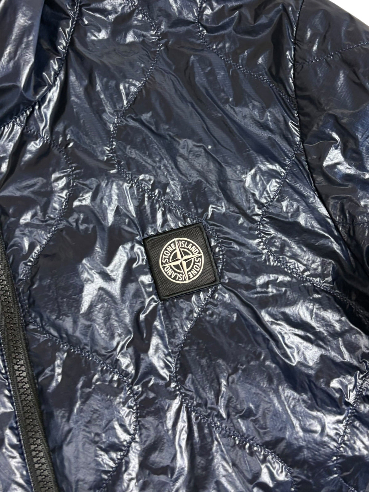 Giacca Stone Island blu navy taglia L - Vista posteriore