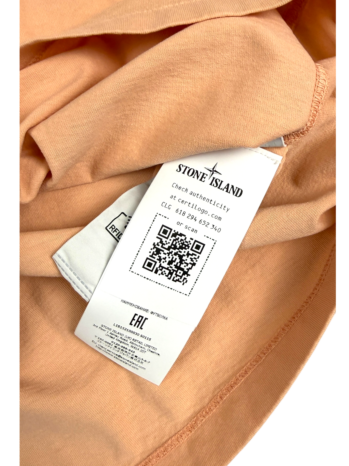 Tee-shirt Stone Island rose taille S - vue 4