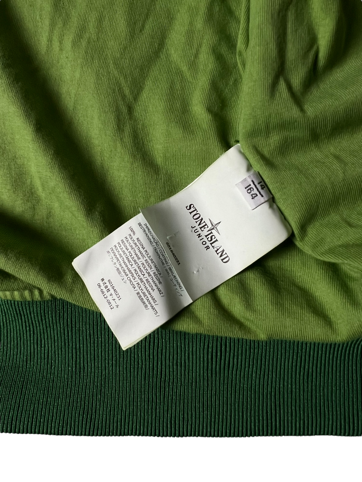 Veste Stone Island vert taille 14 ans - Vue 6