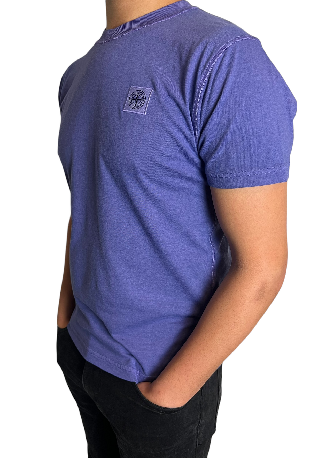 Veste Stone Island violet taille M - Détail