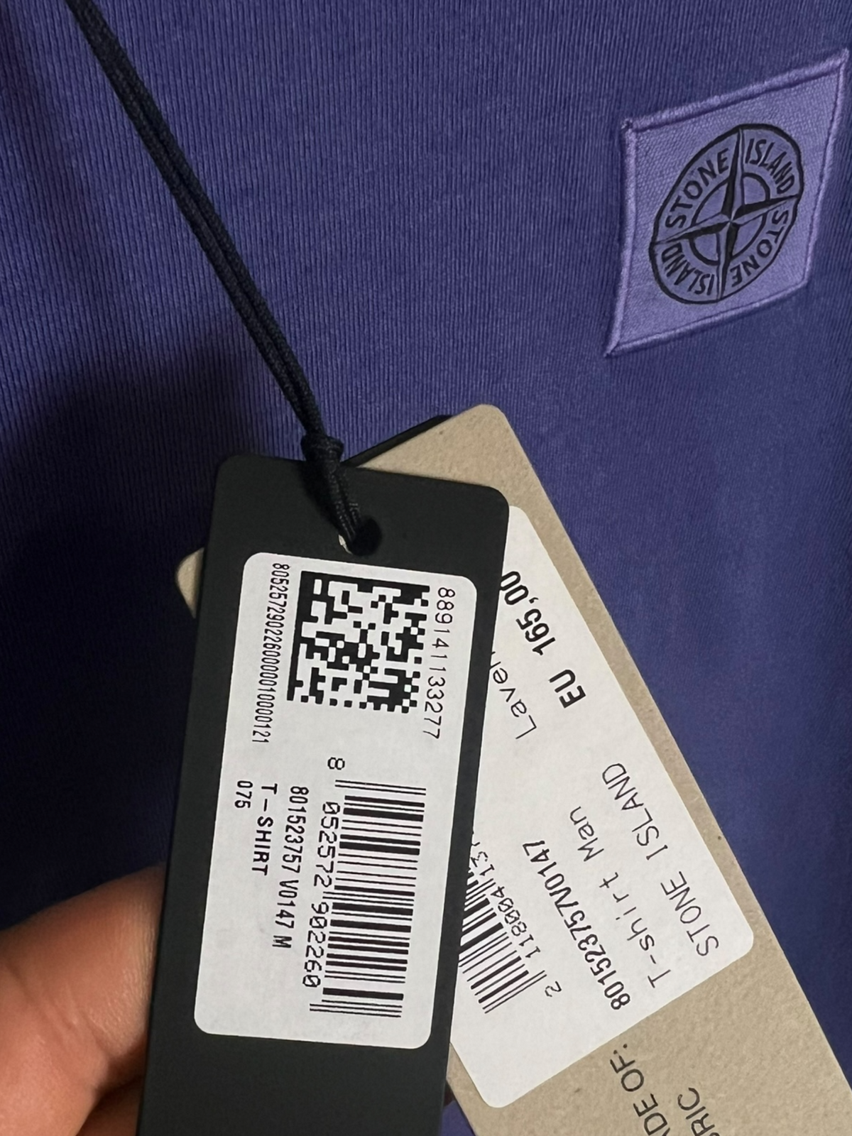 Veste Stone Island violet taille M - Vue 6