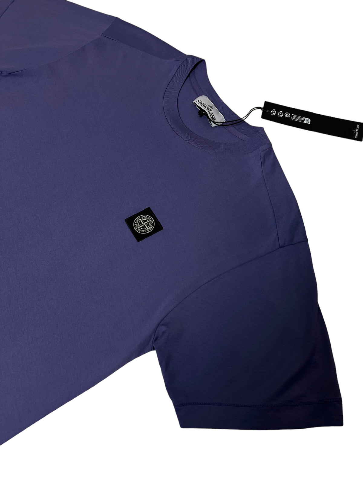 Veste Stone Island violet taille M - Vue de dos