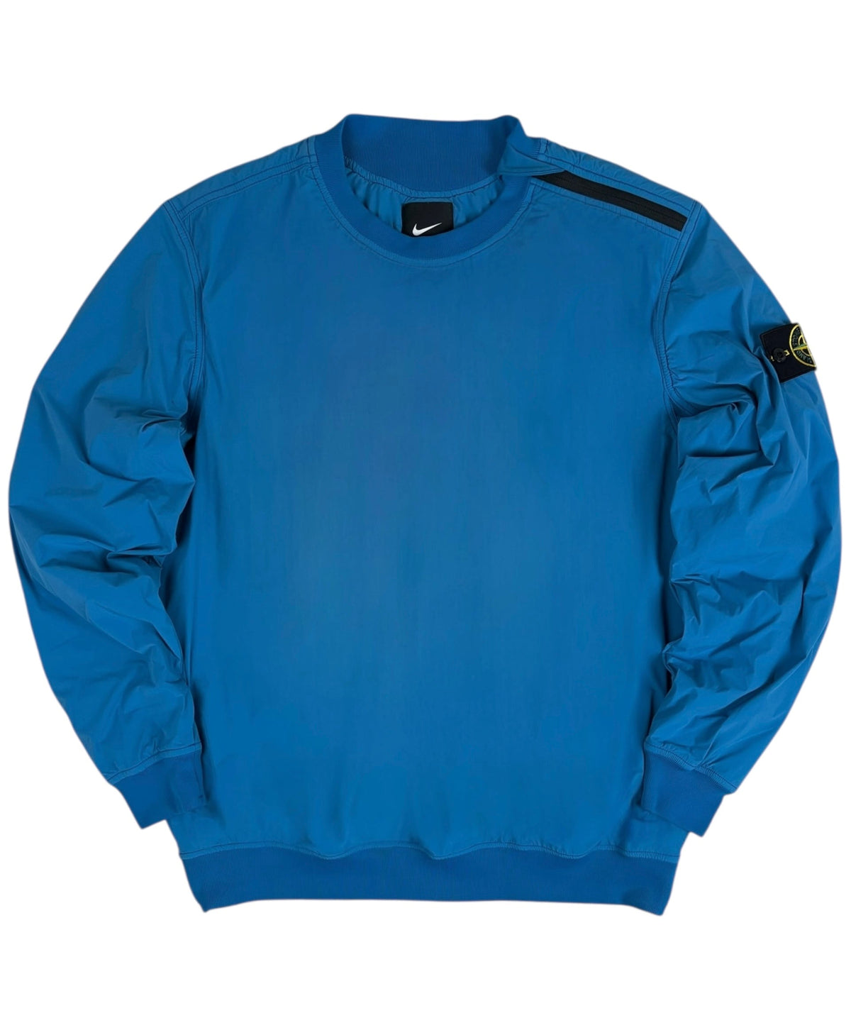 Pull Stone Island X Nike bleu taille XL - Vue de face