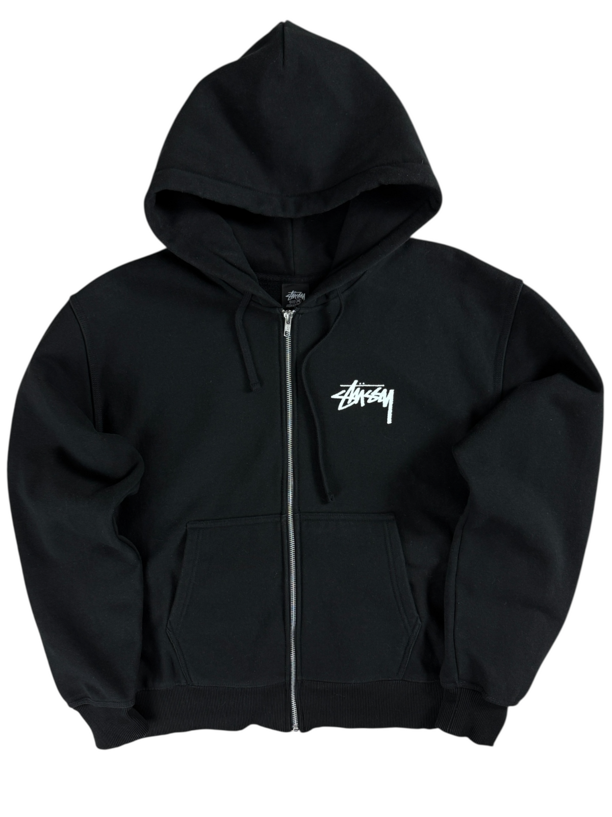Gilet Stussy noir taille M - Vue de face