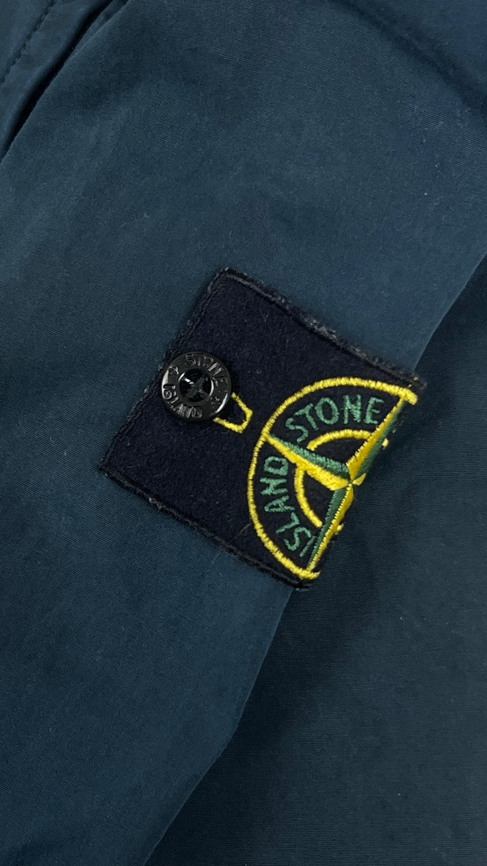Surchemise Zippée Stone Island en Coton marine, taille M – photo complémentaire 2 – NB08 Shop