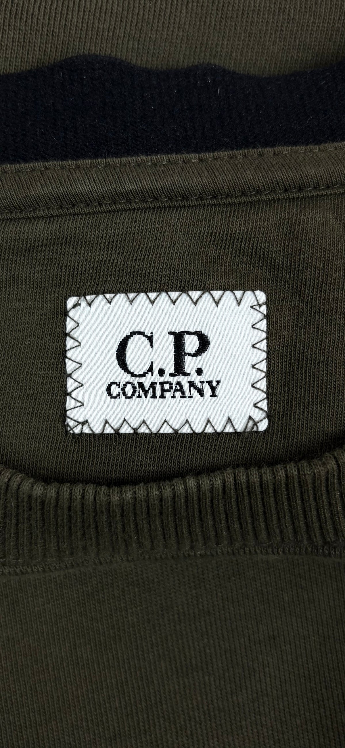 Sweat-shirt Crewneck C.P Company Lens Kaki Taille S – photo complémentaire 1 – NB08 Shop
