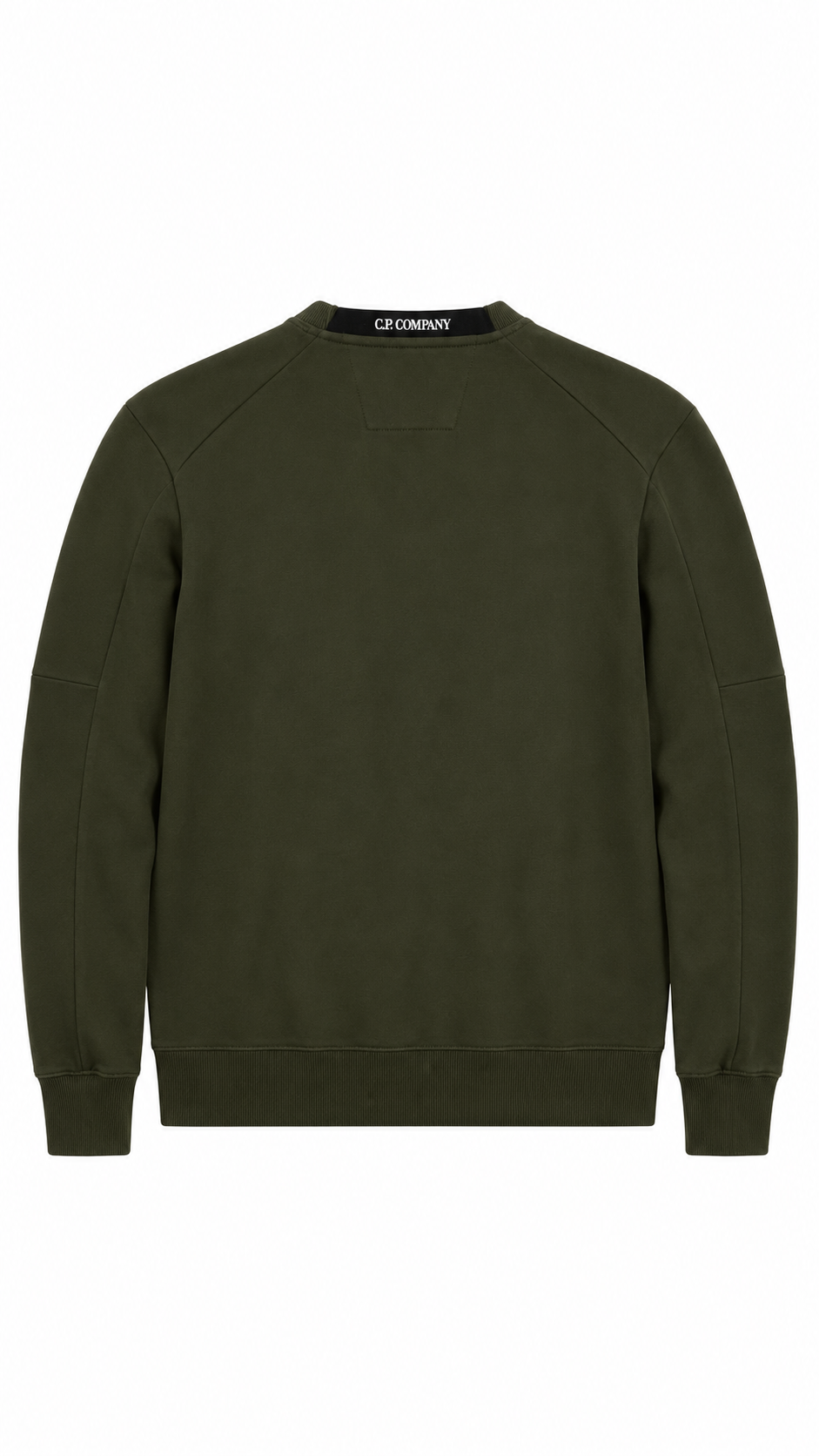 Sweat-shirt Crewneck C.P Company Lens Kaki Taille S – vue de dos – NB08 Shop