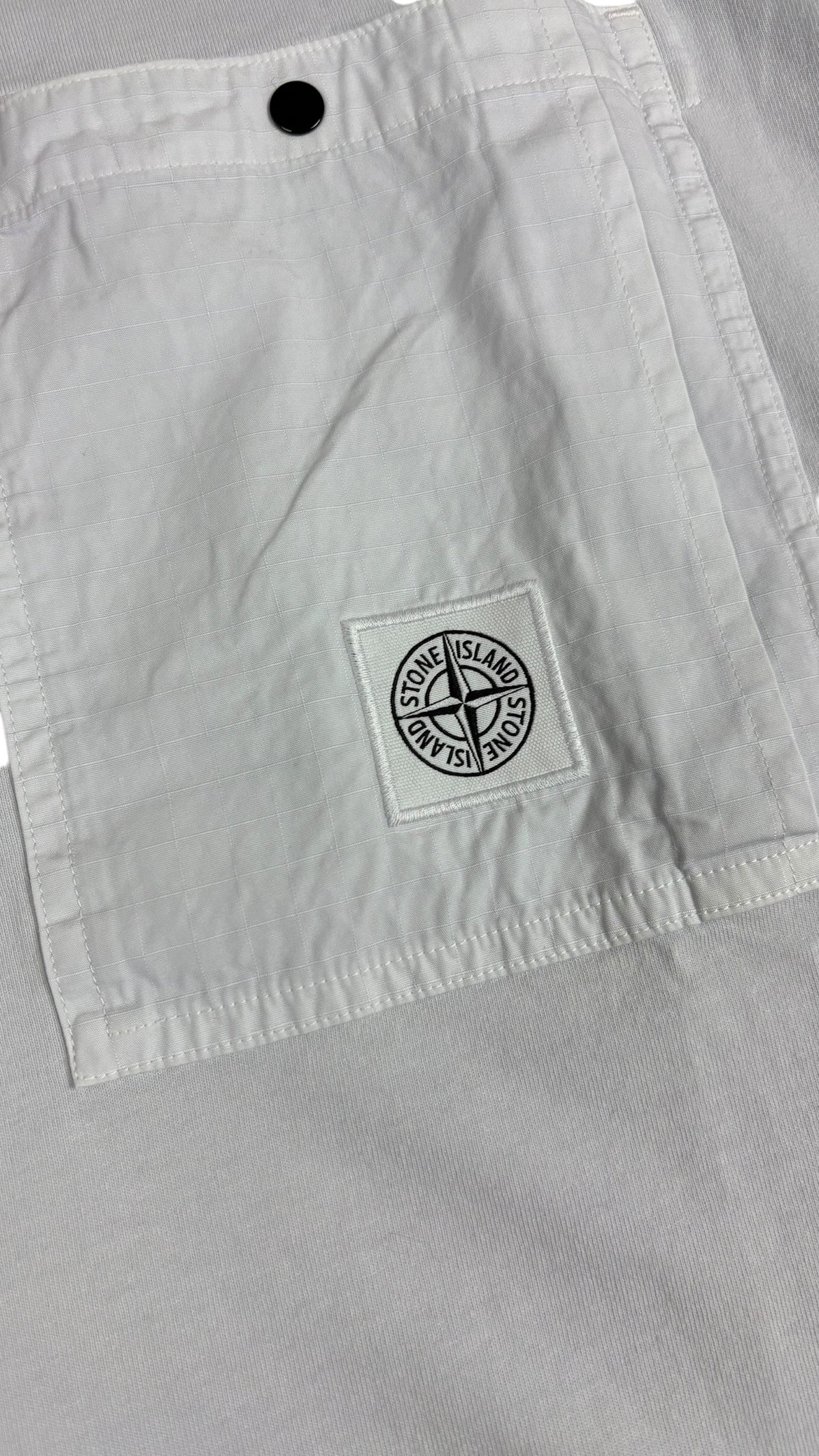 Tee-shirt Stone Island bleu poche Collection 2026 - vue 2/4