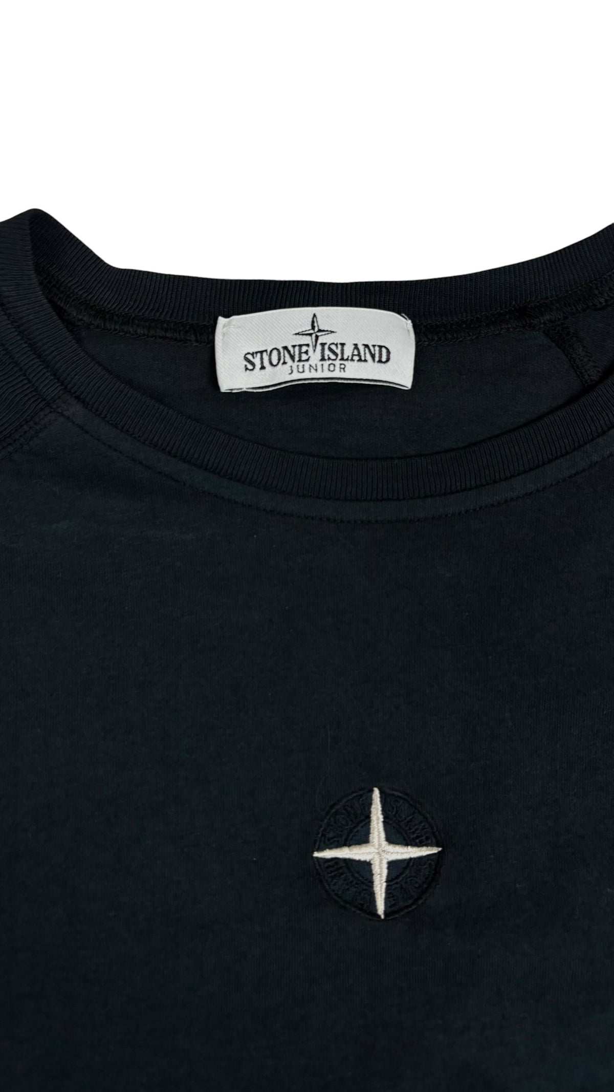 Tee-shirt Stone Island Junior noir taille 14 ans - vue 2/3