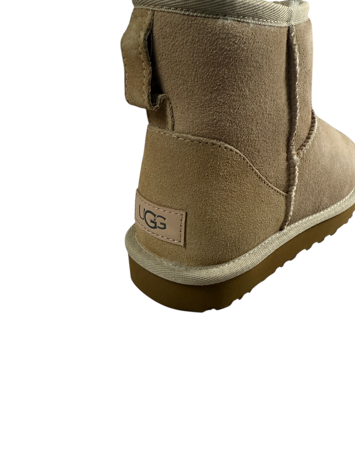 Stiefel UGG Classic Mini in Beige, anderer Blickwinkel — Ansicht 2