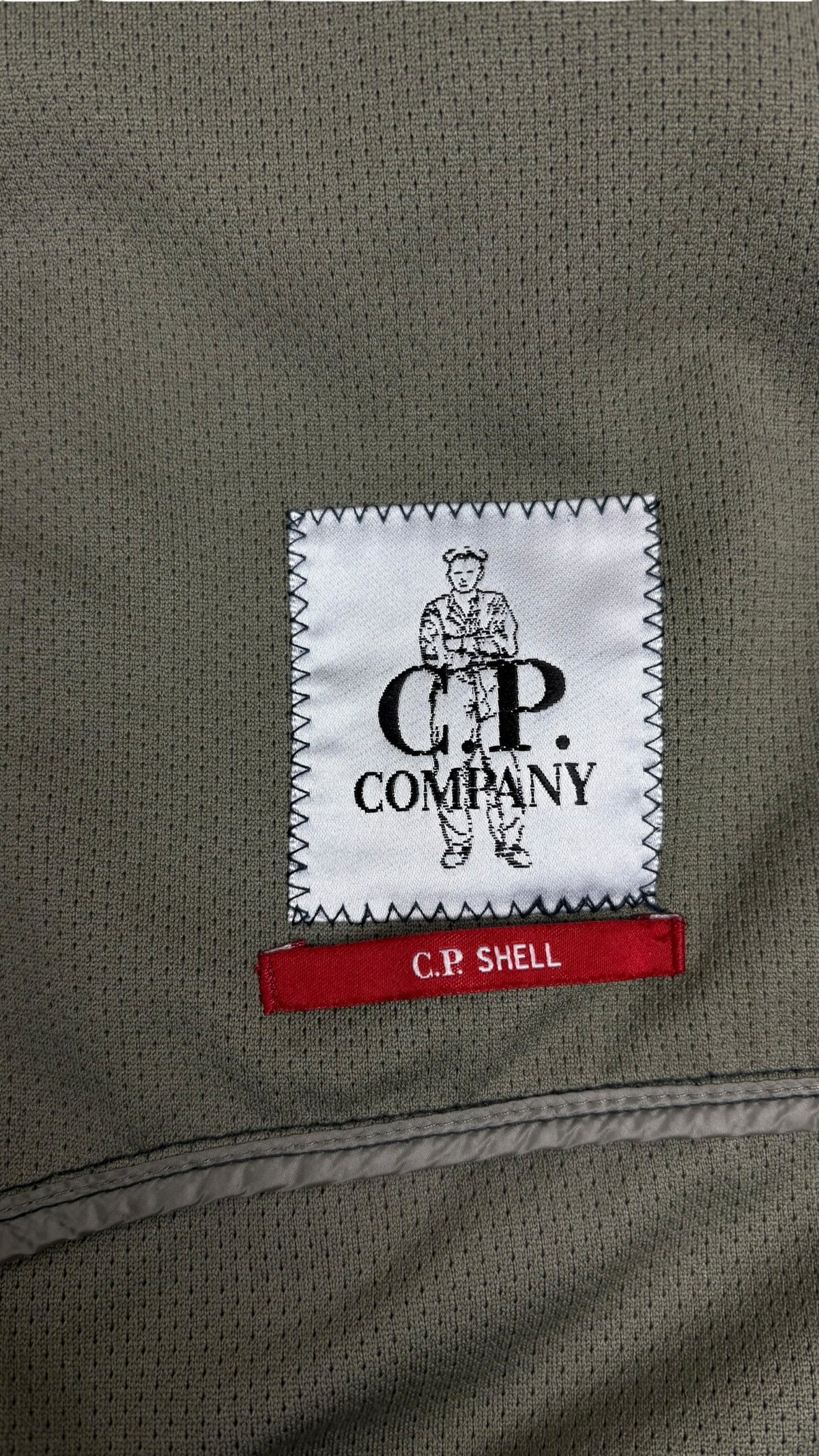 Veste C.P Company Shell Goggle Jacket Vintage marine taille S - vue 4/5