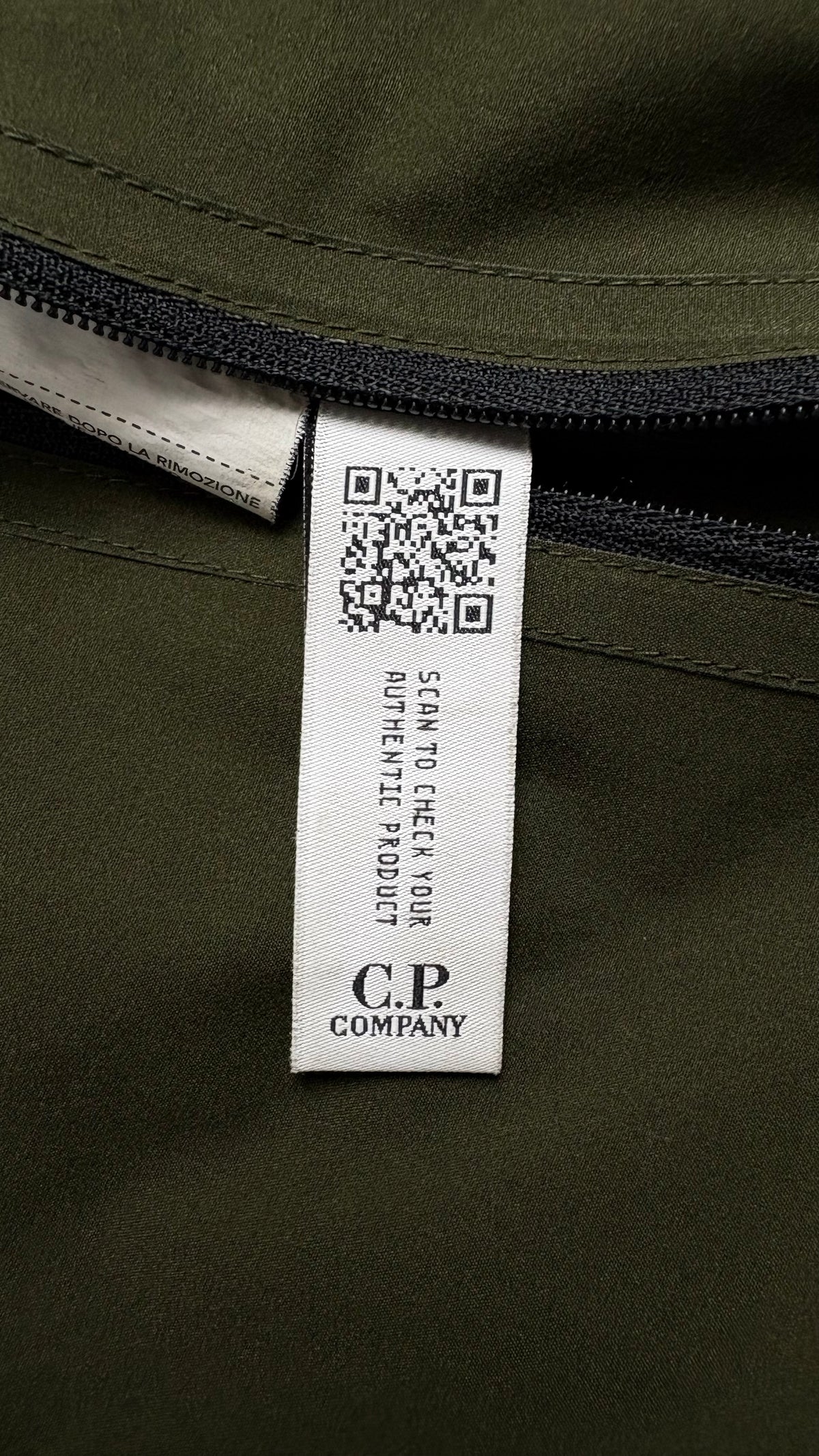 Veste à Capuche C.P Company Junior Pro-Tek Kaki Taille 12 ans – photo complémentaire 5 – NB08 Shop