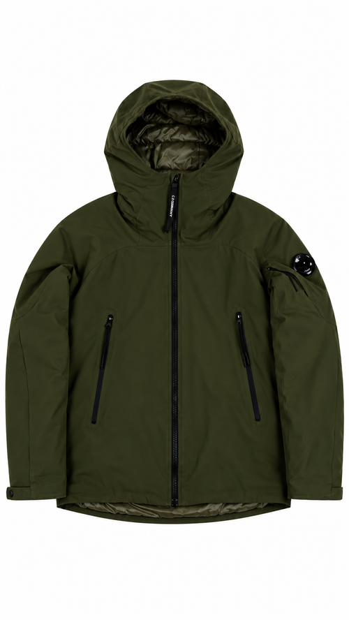 Veste à Capuche C.P Company Junior Pro-Tek - Kaki - Taille 12 ans