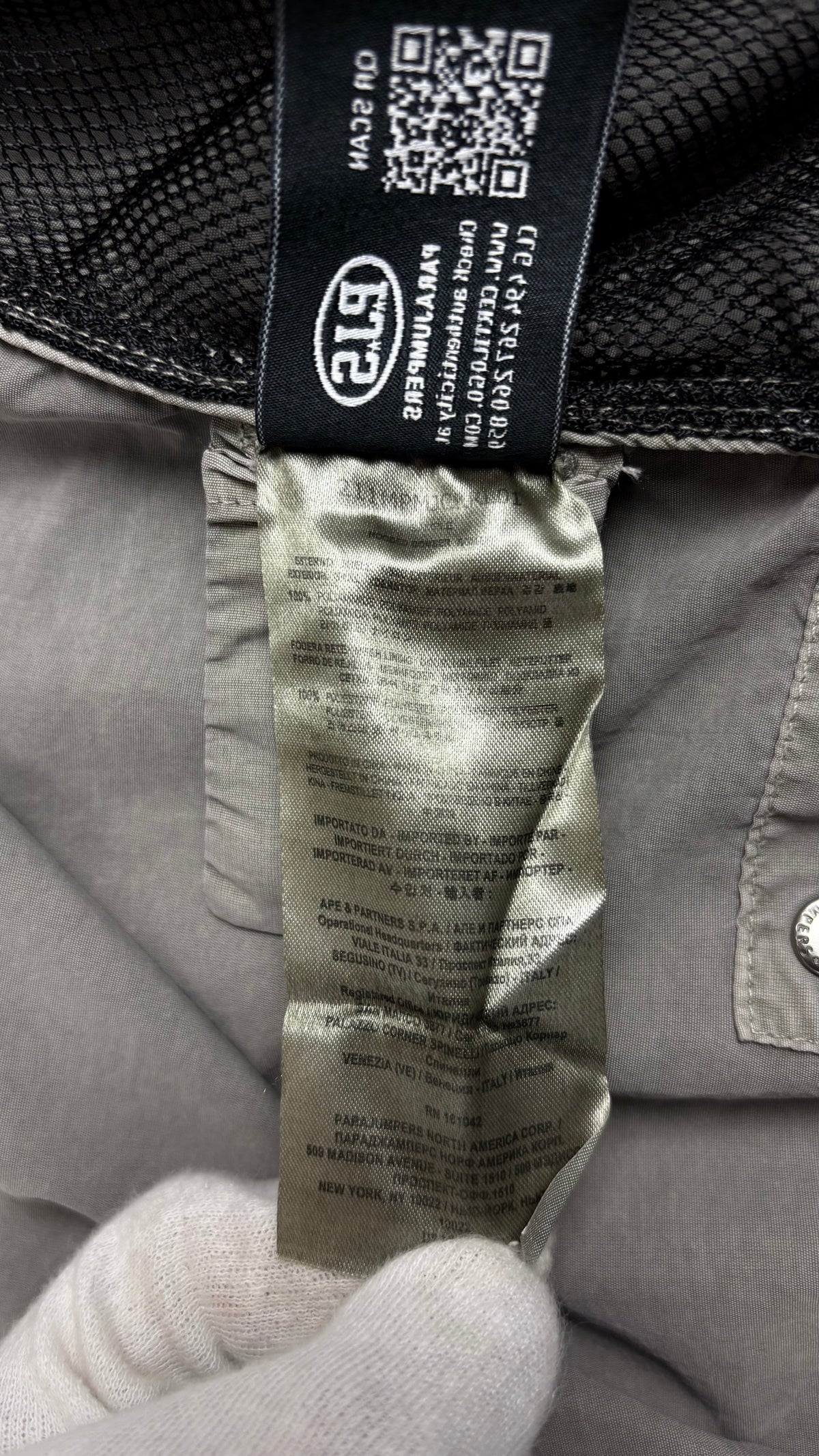 Veste à Capuche Parajumpers Reloaded Gris Taille L – photo complémentaire 5 – NB08 Shop