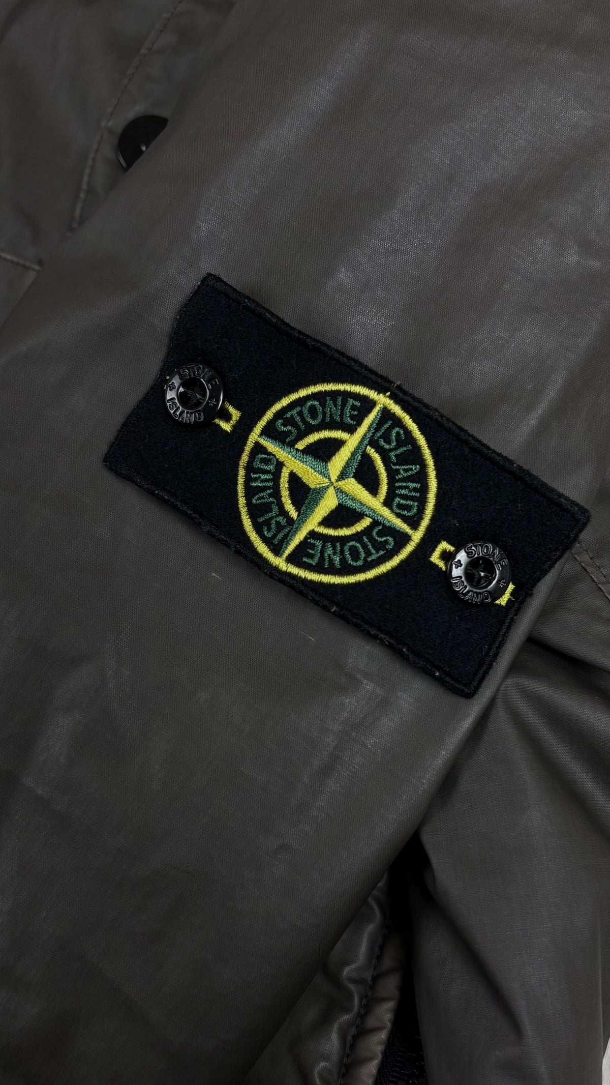 Veste à Capuche Stone Island Vintage Mussola Gommata Marron Taille M – photo complémentaire 2 – NB08 Shop