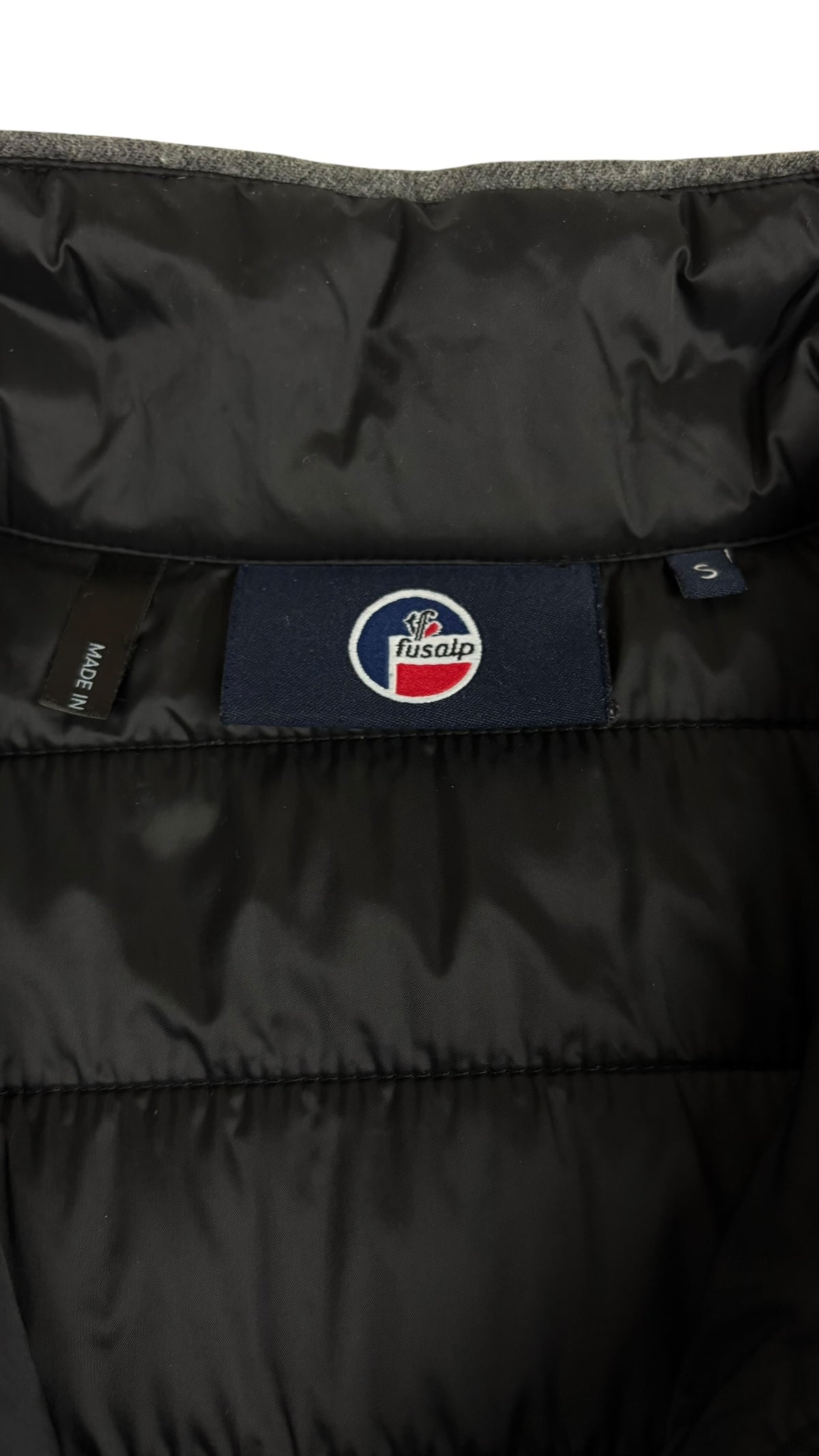 Veste Hybride Fusalp gris noir taille S - vue 3/4
