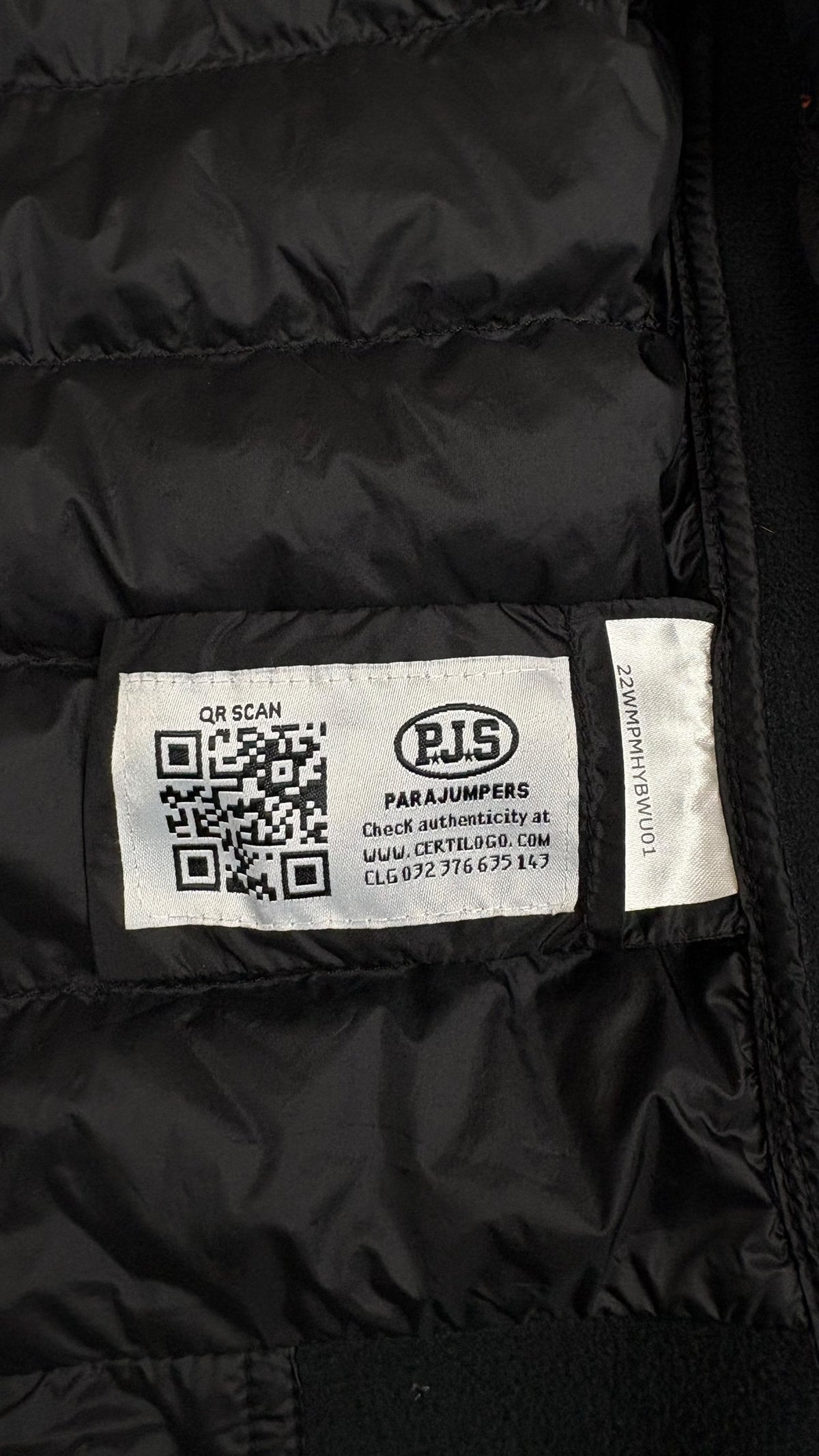 Veste Hybride Parajumpers Jayden Warm-Up noir taille L - vue 6/6