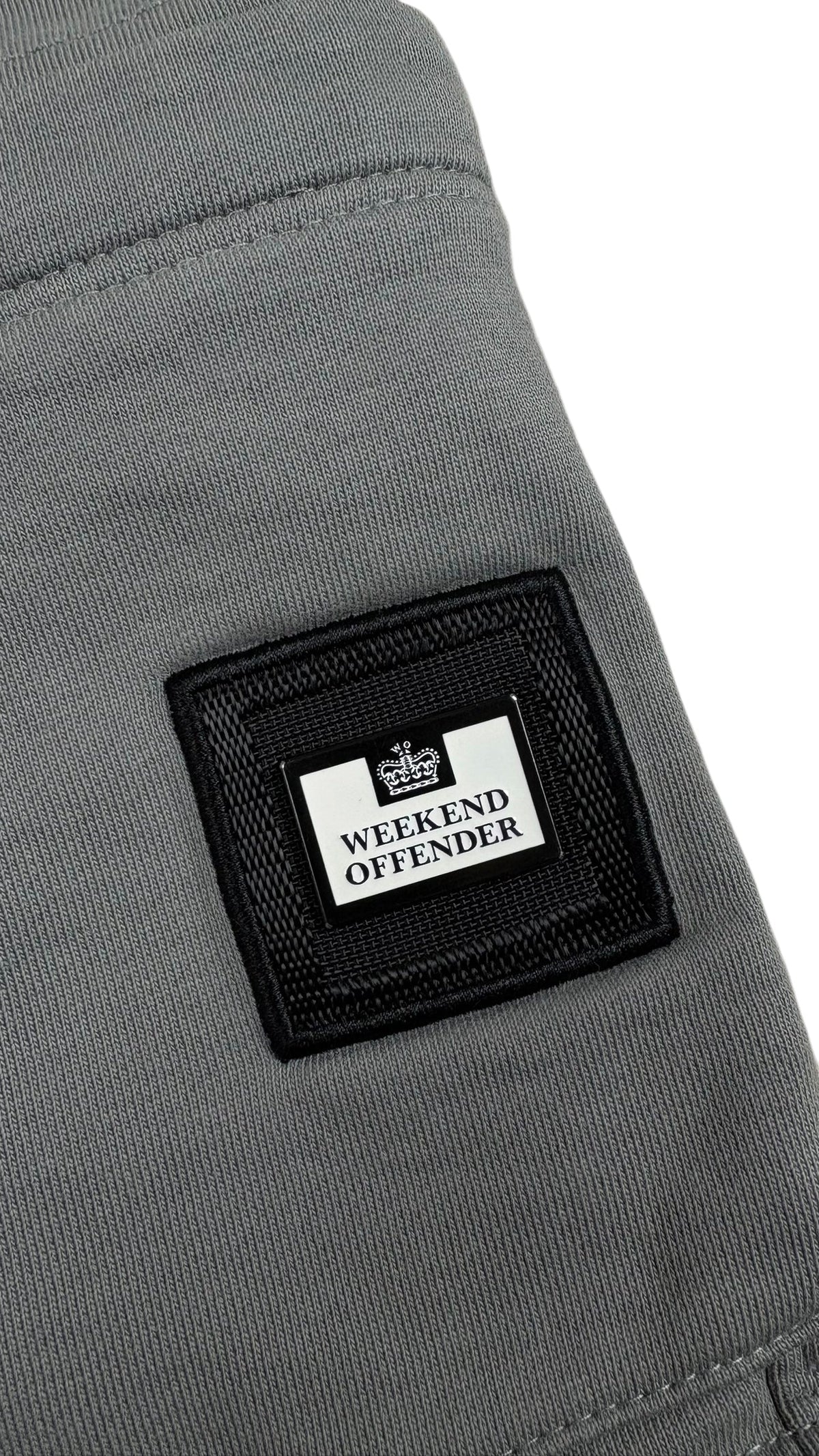 Short Weekend Offender gris taille M - Détail