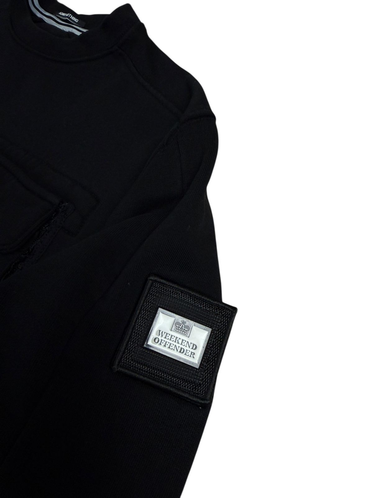 Sweat Weekend Offender noir taille S - Vue de dos