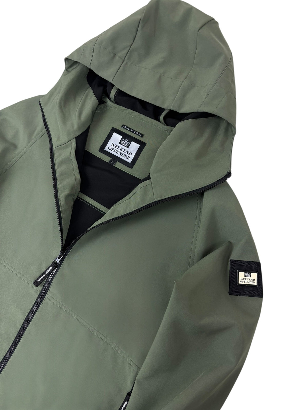 Veste Weekend Offender kaki taille S - Vue de dos