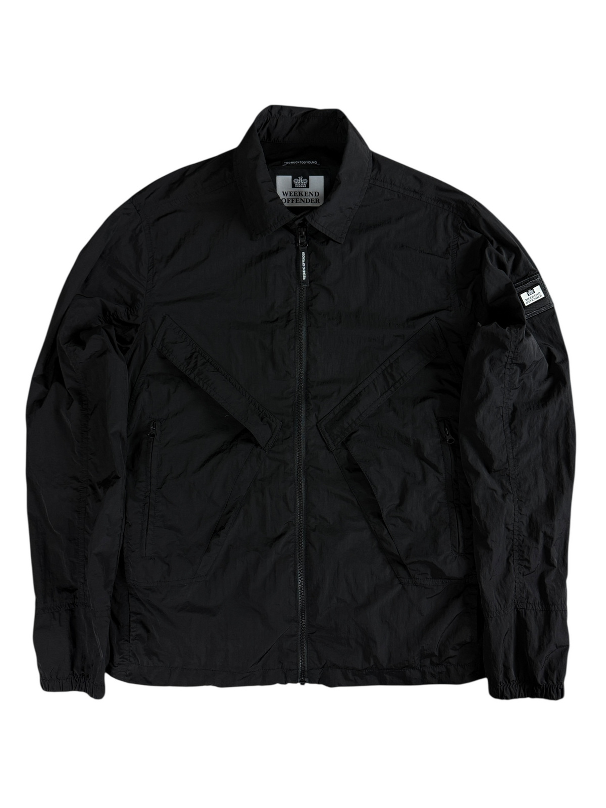 Veste Weekend Offender noir taille M - Vue de face
