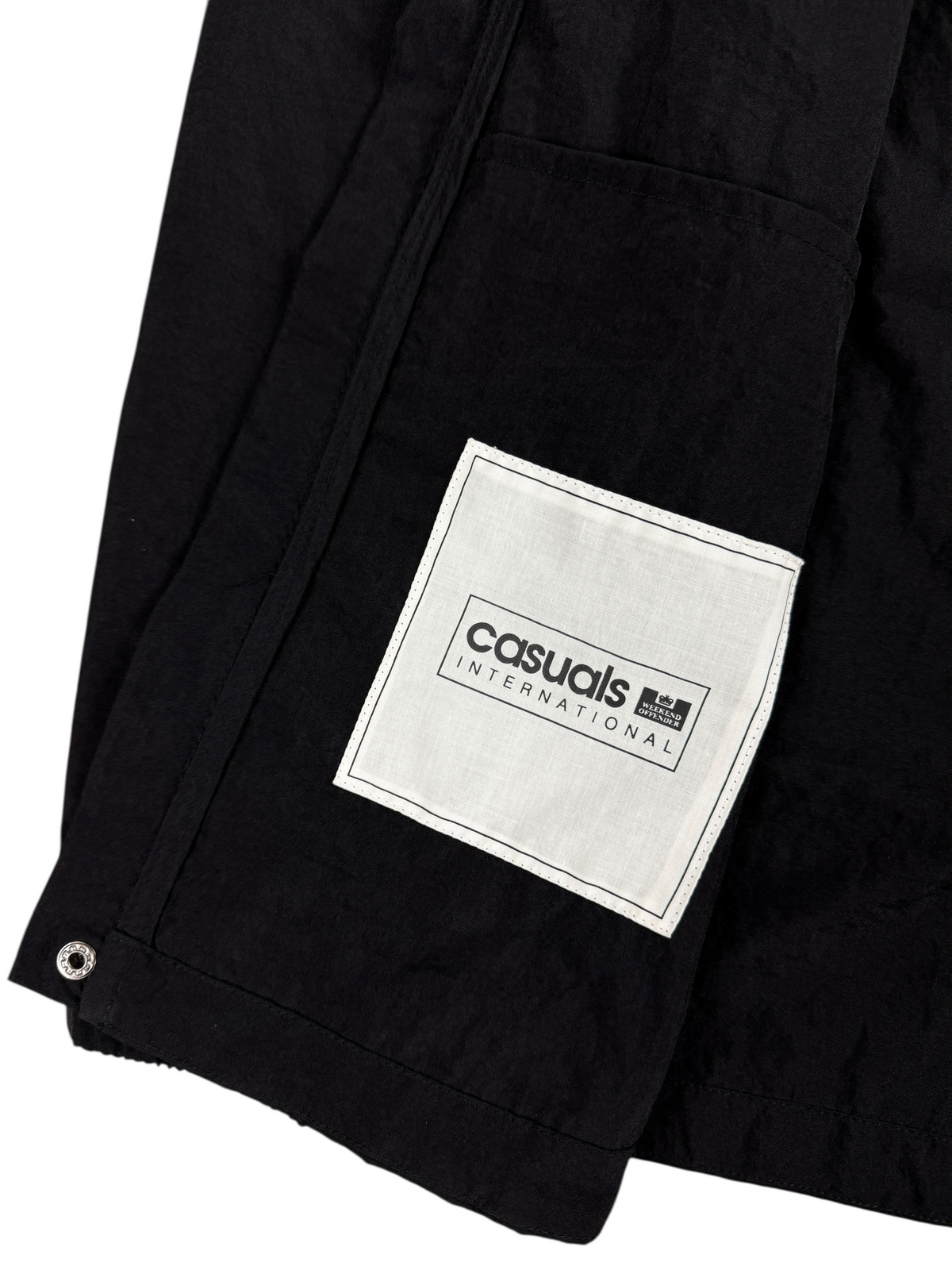 Veste Weekend Offender noir taille XS - Logo et étiquette