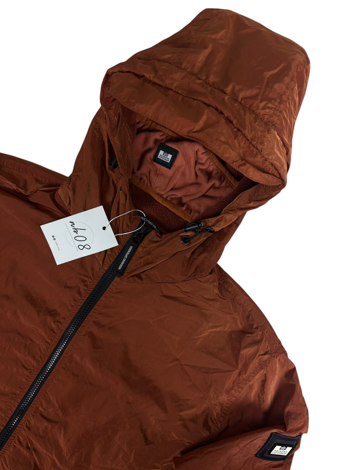 Veste Weekend Offender orange taille L - Détail